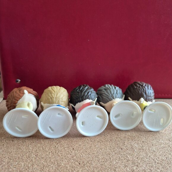 BTS Throwback Edition 2025 McDonald's Tiny Tan Figure Happy Meal Toy 5 pieces - Picture 4 of 5